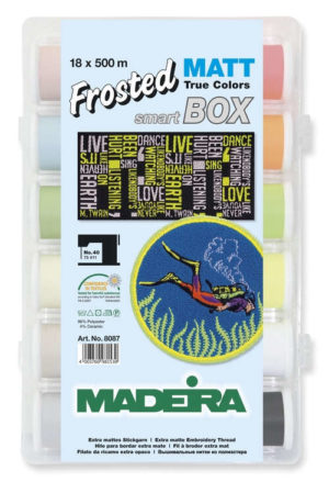 Набор ниток MADEIRA Frosted Matt 18 х 500 м 8087