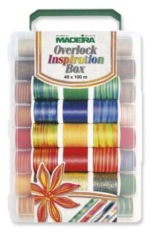 Набор ниток MADEIRA Overlock Inspiration Box 48 х 100 м 8048