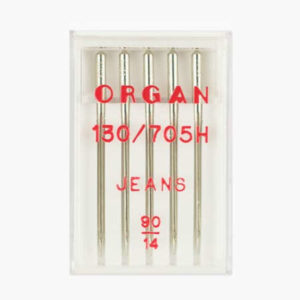 Иглы Organ джинс №90, 5 шт.